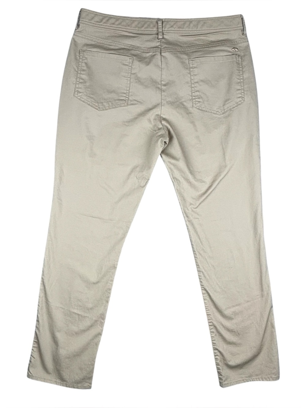 Onward Reserve Pants Men 36x32 Khaki Beige 5 Pocket Straight Stretch Office
